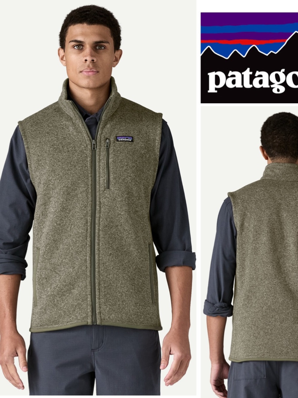 Patagonia in Better Sweater Fleece Vest Rock River Green